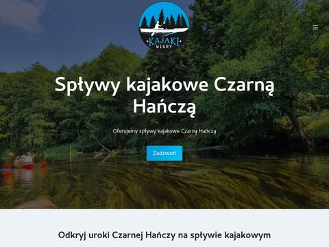 Kajaki-wigry.pl Czarna Hańcza - spływy kajakowe
