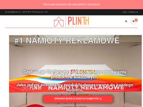 Plinth.pl - namioty reklamowe