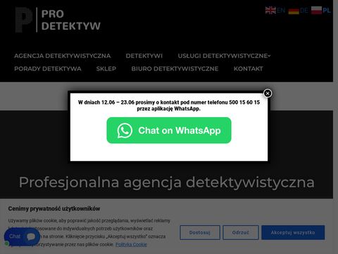 ProDetektyw agencja detektywistyczna