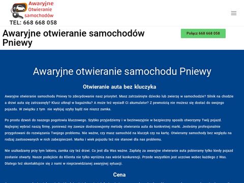 Otwieramy-samochody.pl awaryjne otwieranie