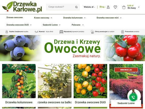 Drzewkakarlowe.pl - specjalistyczny sklep online