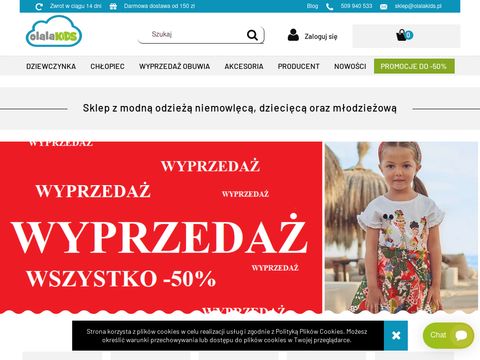 Olalakids.pl ubrania dla dzieci do lat 3