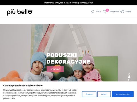 Piubello.pl - pościel dla dzieci