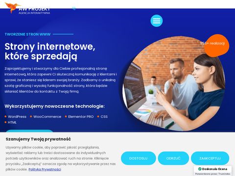 Awprojekt-art.pl strony internetowe Łódź - sklepy