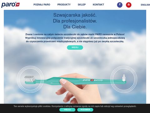 Paro.com.pl - ultra miękkie szczoteczki do zębów