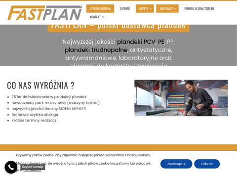 Fastplan.pl - plandeki na wymiar
