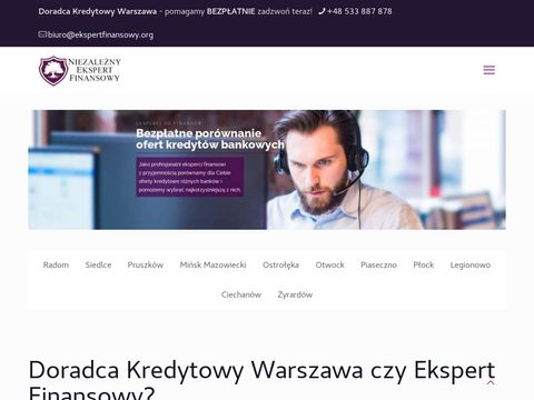 Kredyty Warszawa - Credit Center Jacek Proniewicz