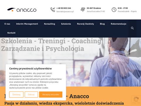 Anacco.pl - premiowanie