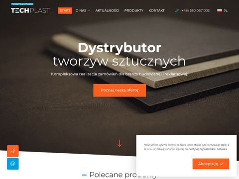 Techplast hurtownia tworzyw sztucznych