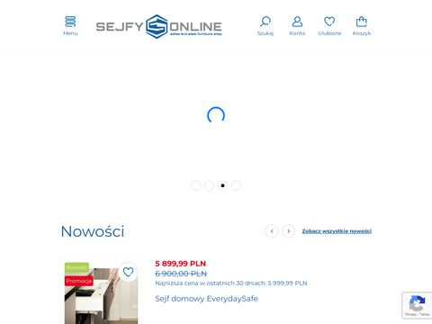 Sejfy.online - meble i kasety metalowe