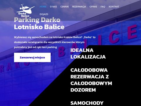 Parking Darko - parking przy lotniku Balice