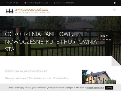 Ogrodzenia-lasa.pl nowoczesne