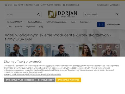 Kurtki skórzane sklep Dorjan