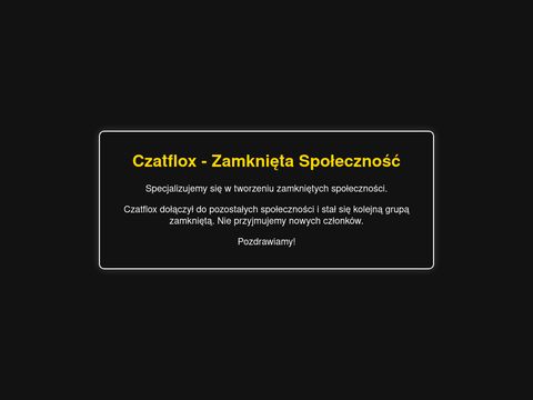Czatflox.pl - prywatny chat