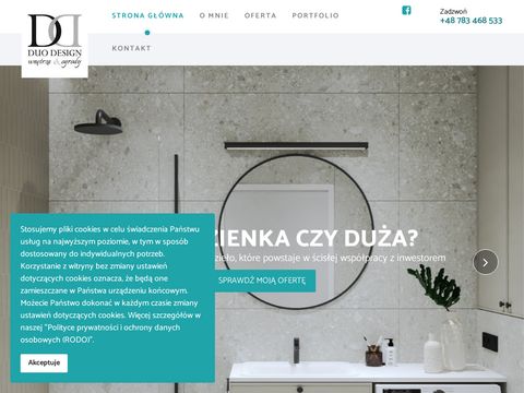 Duodesign.info.pl projektowanie wnętrz Ostrów Wlkp
