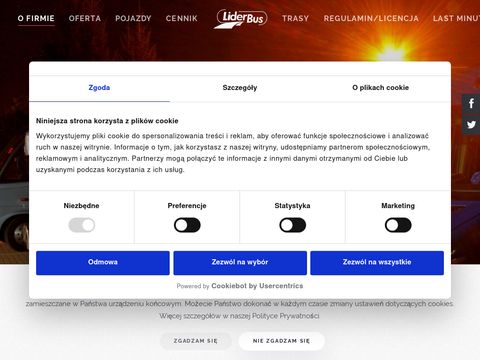 Liderbus.pl busy z kierowcą Szczecin