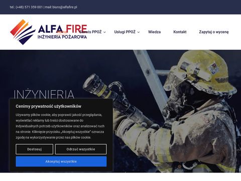 Alfa Fire - inżynieria pożarowa w Warszawie