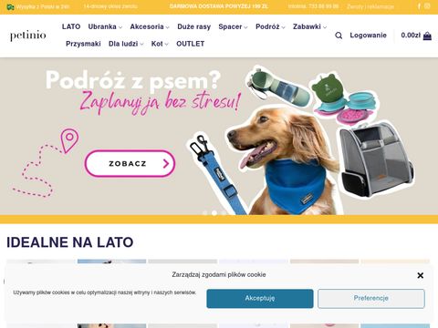 Petinio.com - sukienka dla psa