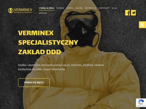 Verminex.pl - odpluskwianie mieszkań