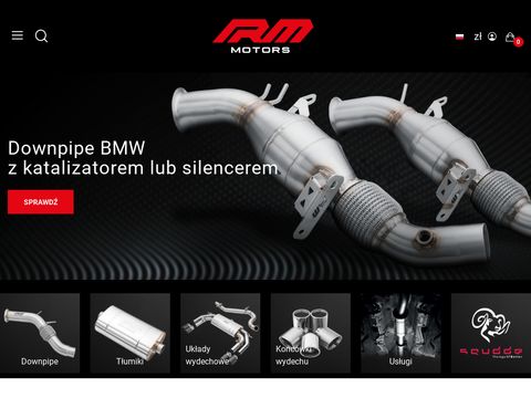Rm-motors.com tłumiki sportowe