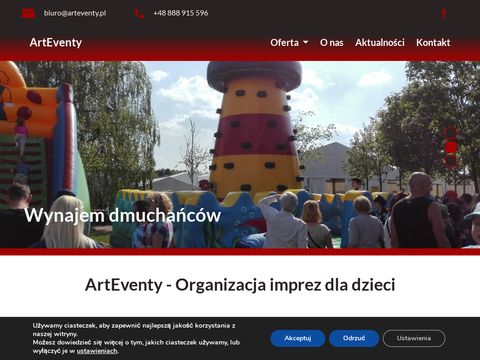 Arteventy.com - organizacja imprez dla dzieci