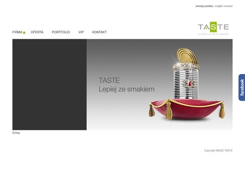 Taste.com.pl agencja reklamowa Warszawa