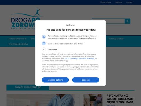 Drogapozdrowie.pl - portal wiedzy o chorobach