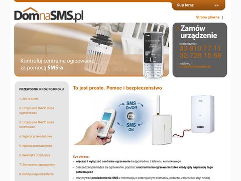 Dom na Sms – Zdalne sterowanie domem