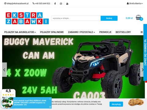 Ekstrazabawki.pl - samochody zabawki na akumulator