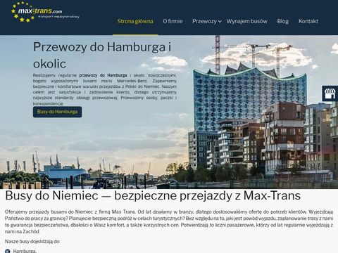 Max-Trans przewozy do Lubeki z Częstochowy