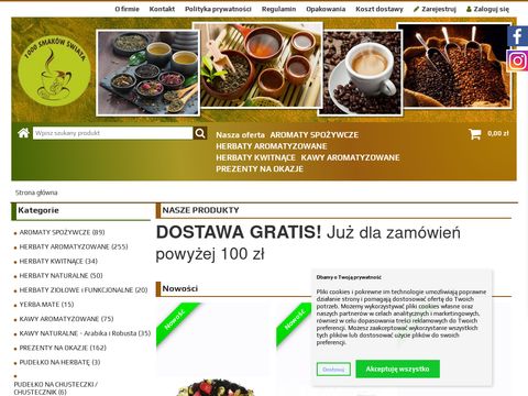 1000 Smaków Świata - herbata, kawa, palarni kawy