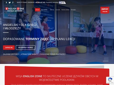 English Zone angielski dla dorosłych Kleosin