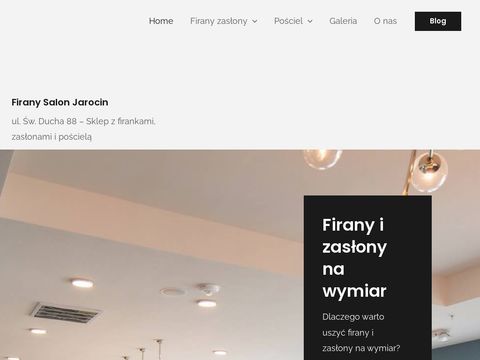 Firanki.info.pl firanki zasłony pościel - sklep