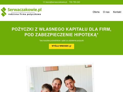 Serwaczakowie - rodzinna firma pożyczkowa