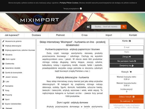 Miximport - bezpośredni import z Chin