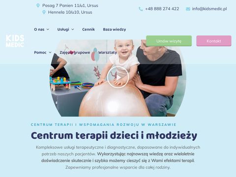 Kidsmedic.pl - rehabilitacja niemowląt