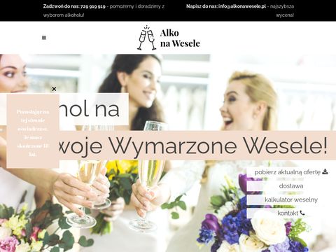 Alkonawesele.pl - wódka weselna