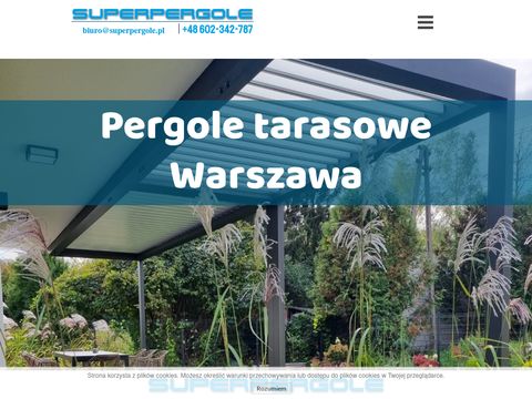 Superpergole.pl zadaszenie tarasu