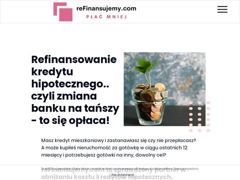 ReFnansujemy.com - zmień kredyt na tańszy