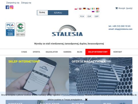 Stalesia.com - wyroby hutnicze
