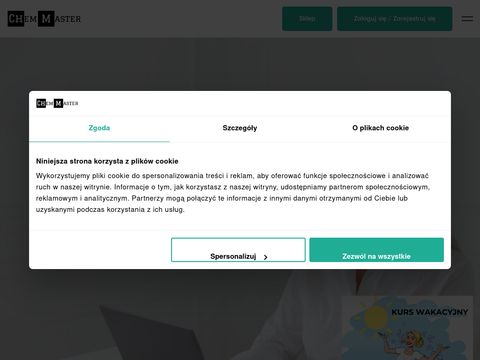 Chemmaster.pl nauka chemii online