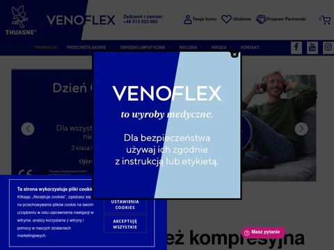 Venoflex.pl - bandaże na obrzęk limfatyczny