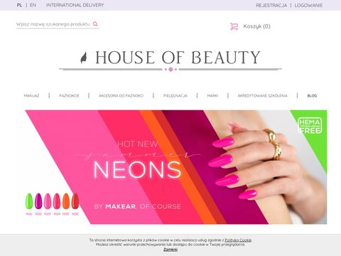 House of Beauty - sklep internetowy z kosmetykami