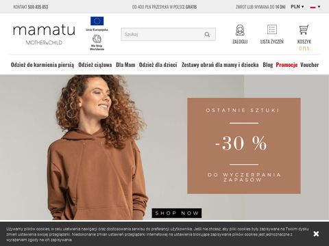 Mamatu.pl moda ciążowa