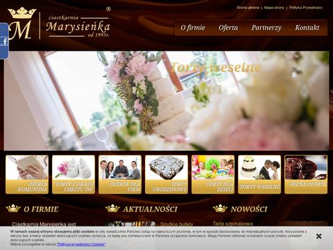 Marysienka.com.pl - torty weselne