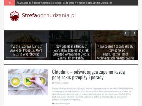 Strefaodchudzania.pl porady dietetyka i catering