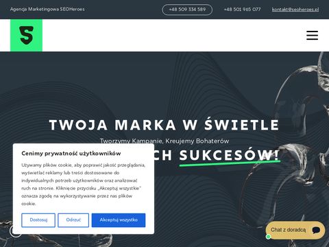 Seoheroes.pl pozycjonowanie stron w Krakowie
