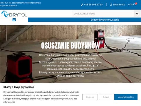 Drypol.pl - osuszacz budowlany