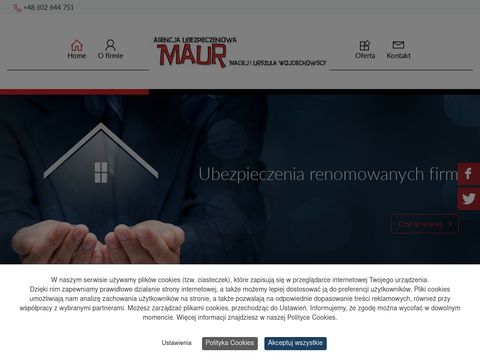 Maur pośrednictwo ubezpieczeniowe Legnica