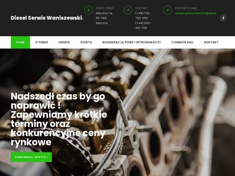 Diesel Serwis Mleczna - regeneracja Wtryskiwaczy